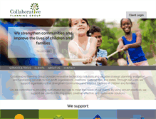 Tablet Screenshot of collaborateandgrow.com